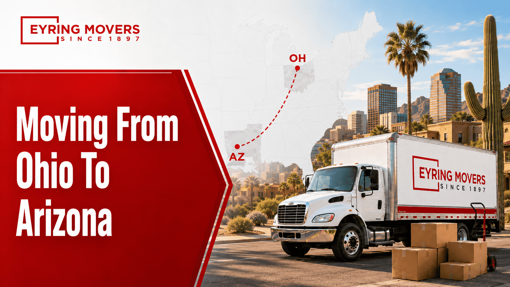 Ohio to Arizona