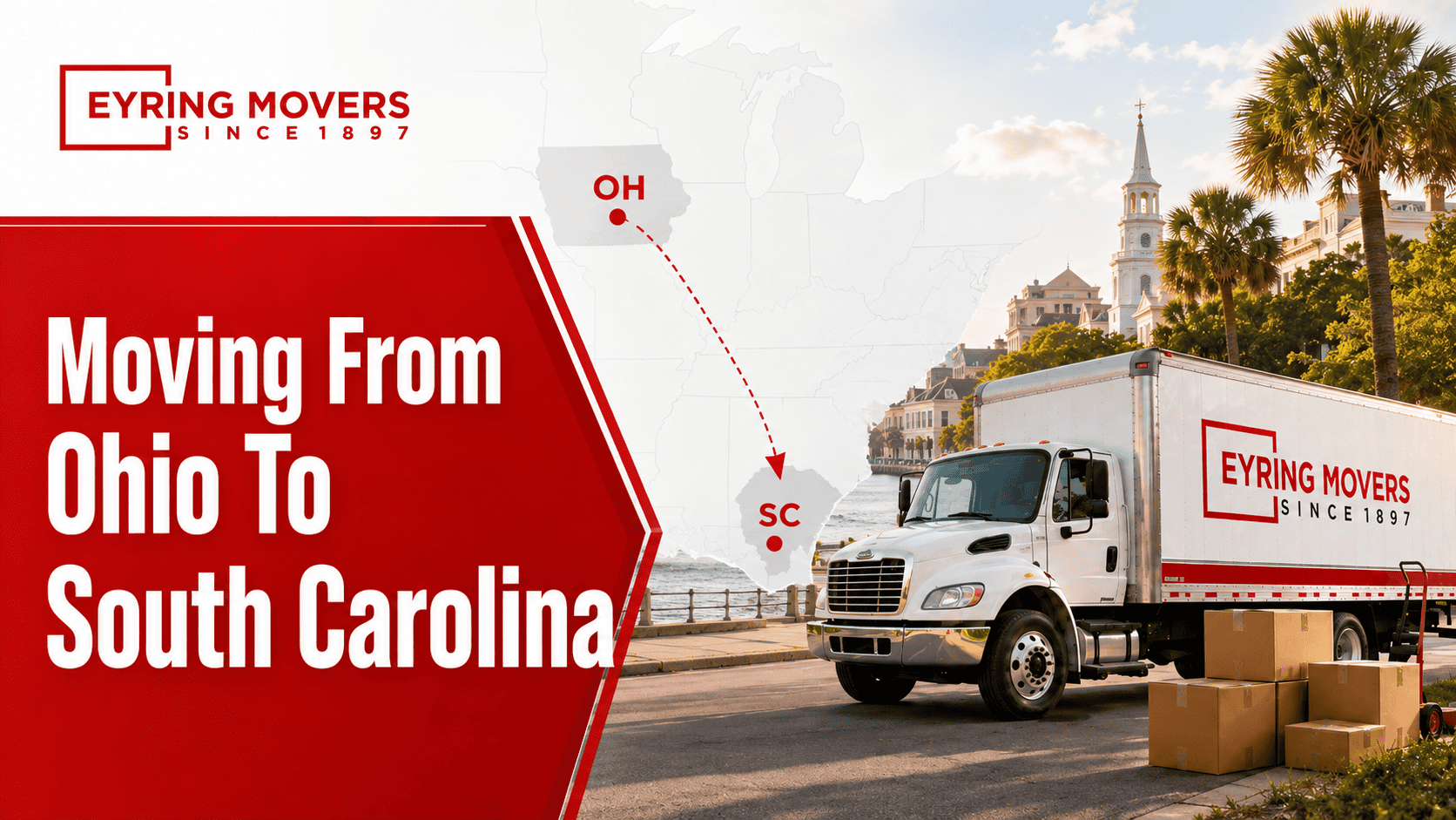 Ohio to South Carolina