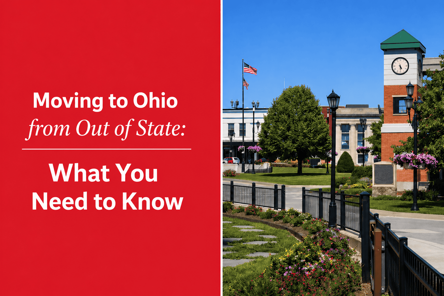 Moving to Ohio from Out of State: What You Need to Know