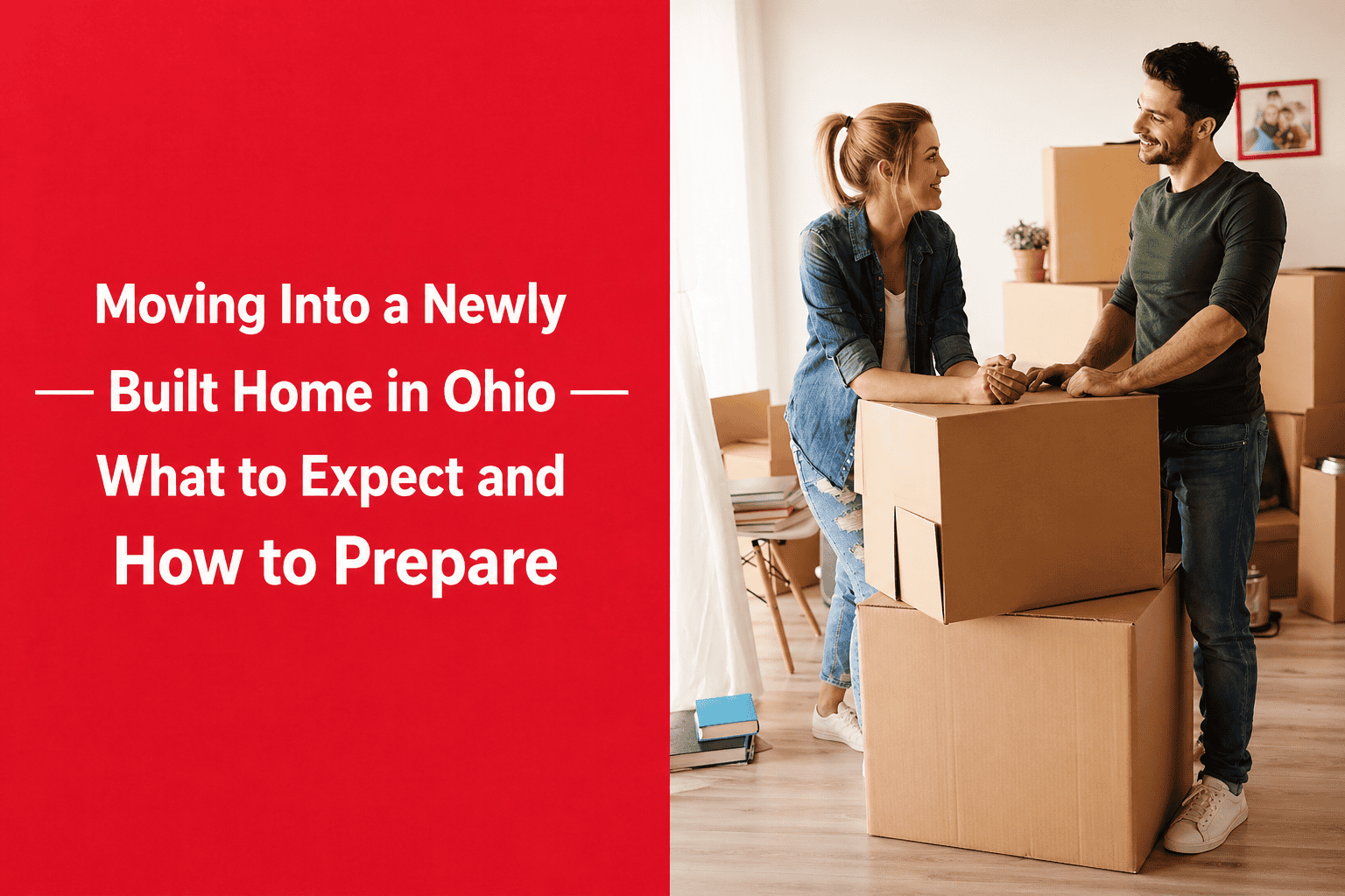 Moving Into a Newly Built Home in Ohio: What to Expect and How to Prepare