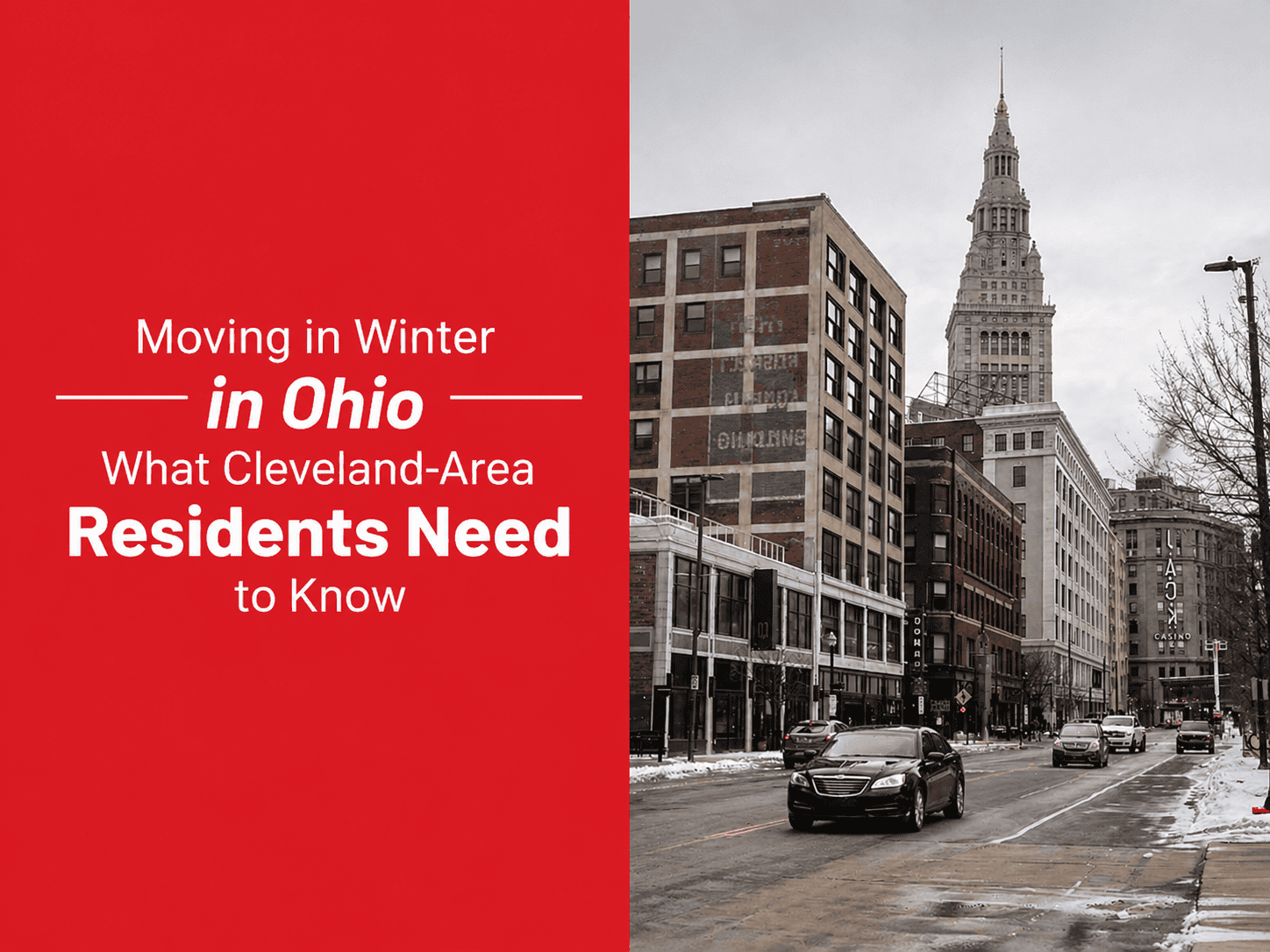 Moving in Winter in Ohio: What Cleveland-Area Residents Need to Know