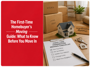 The First-Time Homebuyer’s Moving Guide: What to Know Before You Move In