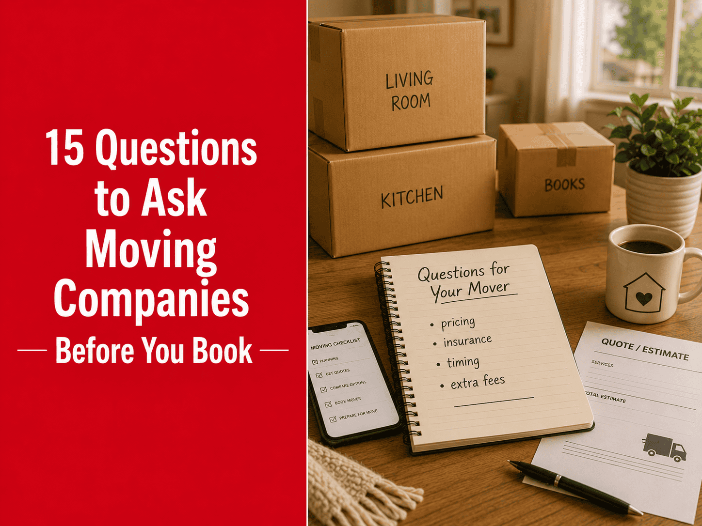 15 Questions to Ask Moving Companies Before You Book