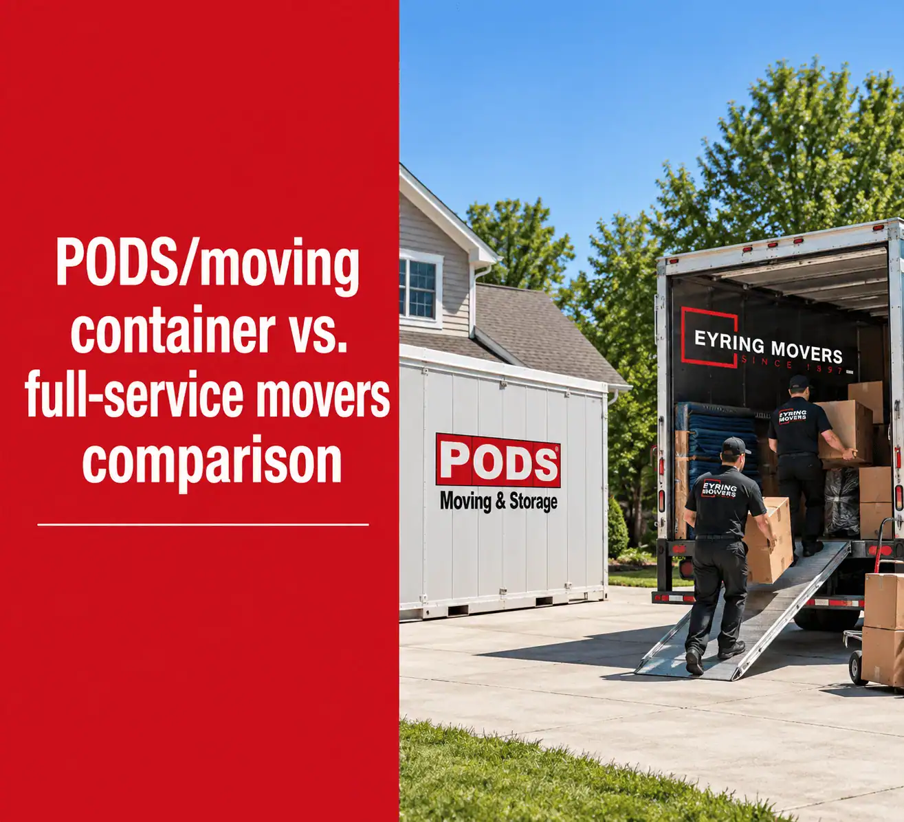 PODS vs. Full-Service Movers in Cleveland: Which Saves You More?